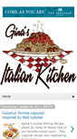 Mobile Screenshot of ginasitaliankitchen.blogspot.com