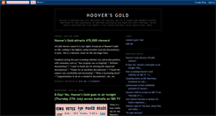 Desktop Screenshot of hooversgold.blogspot.com