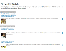 Tablet Screenshot of citizenshipwatch.blogspot.com
