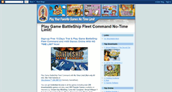 Desktop Screenshot of battleshipfleetcommand.blogspot.com