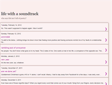 Tablet Screenshot of lifewithasoundtrack.blogspot.com