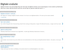 Tablet Screenshot of digitaleevolutie.blogspot.com