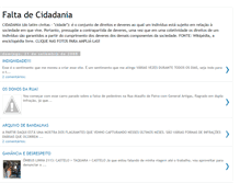 Tablet Screenshot of faltadecidadania.blogspot.com
