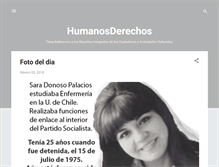 Tablet Screenshot of humanosderechos.blogspot.com