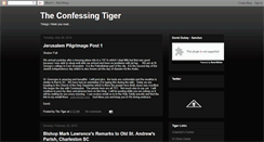 Desktop Screenshot of confessingtiger.blogspot.com