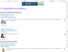 Tablet Screenshot of owszystkimpotroszku.blogspot.com