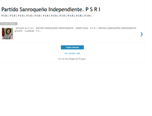 Tablet Screenshot of p-s-r-i.blogspot.com