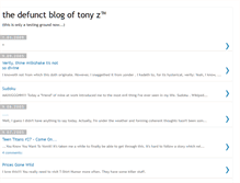 Tablet Screenshot of blogoftonyz.blogspot.com