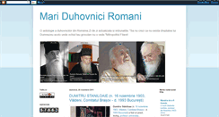 Desktop Screenshot of duhovnicii.blogspot.com