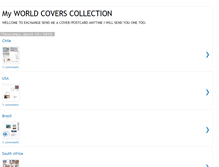 Tablet Screenshot of myworldcoverscollection.blogspot.com