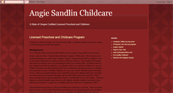 Desktop Screenshot of angiesandlinpreschoolandchildcare.blogspot.com