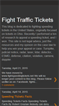 Mobile Screenshot of fightohiospeedingtickets.blogspot.com