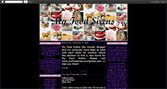 Desktop Screenshot of myfoodsirens.blogspot.com