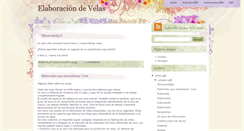 Desktop Screenshot of elaboracion-de-las-velas.blogspot.com