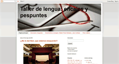 Desktop Screenshot of lenguayliteratura2mariamoliner.blogspot.com
