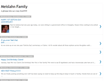 Tablet Screenshot of meislahnfamily.blogspot.com