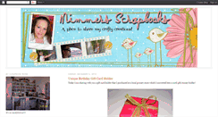 Desktop Screenshot of mimmersscrapbooks.blogspot.com