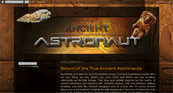 Desktop Screenshot of ancientastonaut.blogspot.com