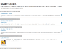 Tablet Screenshot of ciencia-divertida-ielimario.blogspot.com