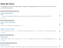 Tablet Screenshot of helpmesolve.blogspot.com
