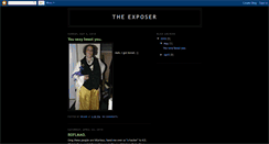 Desktop Screenshot of exposed411.blogspot.com