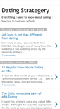 Mobile Screenshot of datingstrategery.blogspot.com