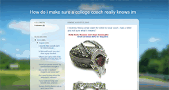 Desktop Screenshot of make-sure-a-college-coach.blogspot.com