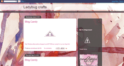 Desktop Screenshot of michelle-ladybugcrafts.blogspot.com