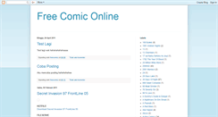 Desktop Screenshot of freescomicz.blogspot.com