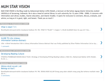 Tablet Screenshot of muhstarvision.blogspot.com