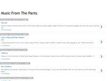 Tablet Screenshot of musicfromthepants.blogspot.com
