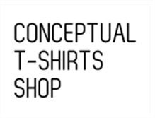 Tablet Screenshot of conceptual-art-tshirts.blogspot.com