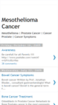 Mobile Screenshot of meso-thelioma-cancer.blogspot.com
