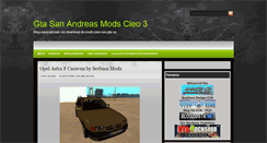 Desktop Screenshot of gtasamodscleo3.blogspot.com