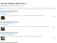 Tablet Screenshot of gtasamodscleo3.blogspot.com