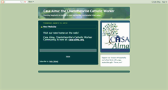 Desktop Screenshot of cvillecatholicworker.blogspot.com