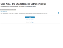Tablet Screenshot of cvillecatholicworker.blogspot.com
