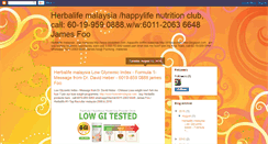 Desktop Screenshot of happylifenutritionclub1.blogspot.com