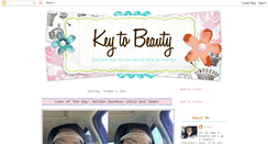 Desktop Screenshot of keyto-beauty.blogspot.com