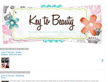 Tablet Screenshot of keyto-beauty.blogspot.com