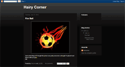 Desktop Screenshot of hairycorner.blogspot.com