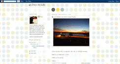 Desktop Screenshot of 40daystolife.blogspot.com