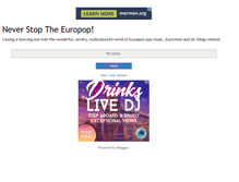 Tablet Screenshot of neverstoptheeuropop.blogspot.com