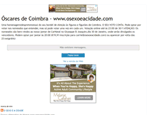 Tablet Screenshot of oscaresdecoimbra.blogspot.com