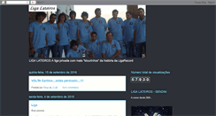 Desktop Screenshot of ligalateiros.blogspot.com