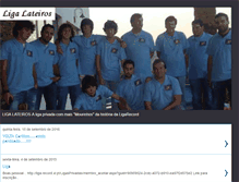 Tablet Screenshot of ligalateiros.blogspot.com