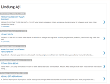 Tablet Screenshot of lindungaji.blogspot.com