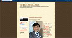 Desktop Screenshot of informationallinone.blogspot.com
