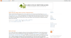 Desktop Screenshot of i-like-cold-beverages.blogspot.com