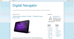 Desktop Screenshot of digitalnavigator.blogspot.com